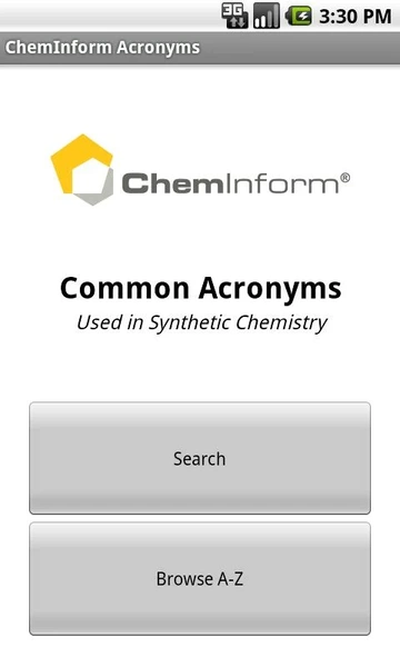 ChemInform Acronyms Screenshot5