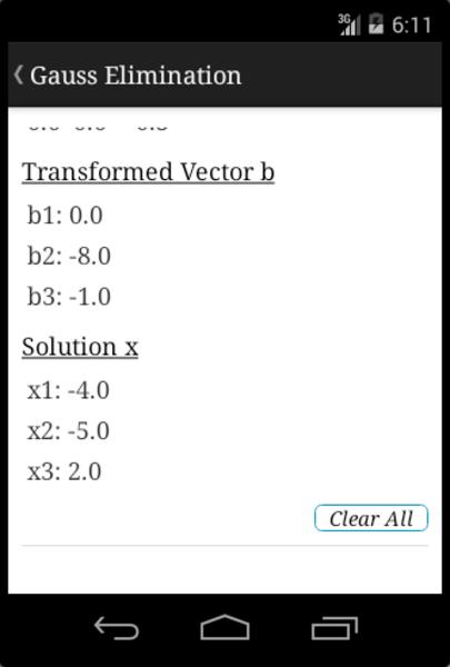 Linear Algebra Screenshot3