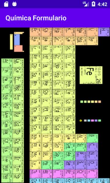 Química Formulario Screenshot5