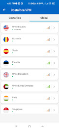 Costa Rica VPN - Fast & Secure Screenshot3