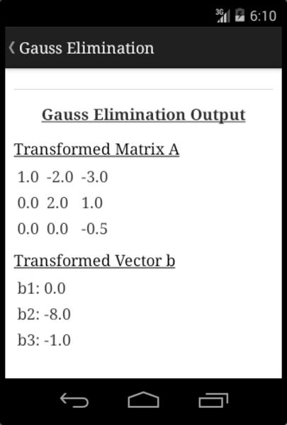 Linear Algebra Screenshot4