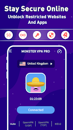 Monster VPN Pro-Fast Screenshot2