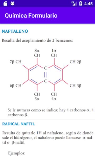 Química Formulario Screenshot1