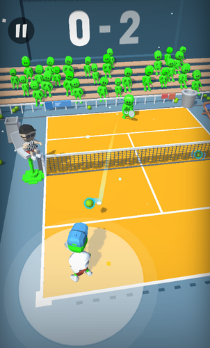 lawn tennis games - 3D offline Screenshot1