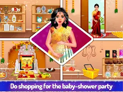 Indian Fashion Mom Baby Shower Screenshot4