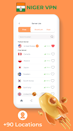 Niger VPN - Fast Private Proxy Screenshot3