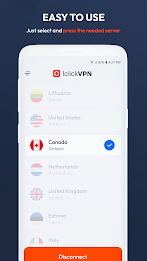 1clickVPN - VPN for Android Screenshot4