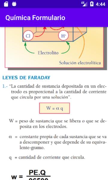 Química Formulario Screenshot3