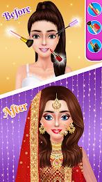 Indian Bridal DressUp- Makeup Screenshot11