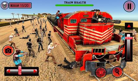 US Army Train Zombie Shooting Screenshot9