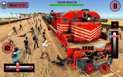 US Army Train Zombie Shooting Screenshot14