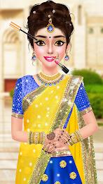 Indian Bridal DressUp- Makeup Screenshot7