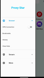 Proxy Star - VPN & Browser Screenshot3