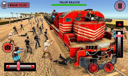 US Army Train Zombie Shooting Screenshot4