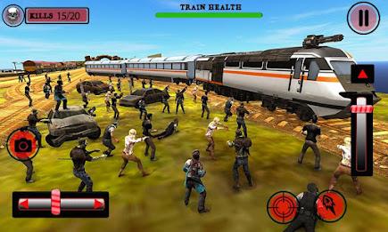 US Army Train Zombie Shooting Screenshot3