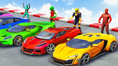 Superhero Car Stunt Game 3D Screenshot13