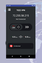 Tezz VPN - Fast & Secure VPN Screenshot1
