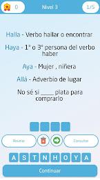 Ortografía y gramática Español Screenshot4