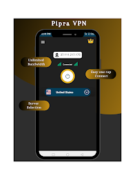 Pipra VPN - Fast &amp; Secure VPN Screenshot5