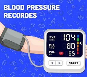 Blood Pressure Monitor BP Info Screenshot1