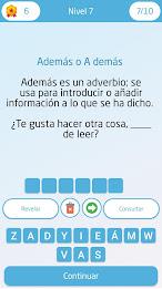 Ortografía y gramática Español Screenshot7