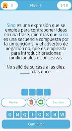 Ortografía y gramática Español Screenshot1