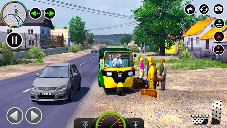 US Tuk Tuk Auto Rickshaw Games Screenshot6