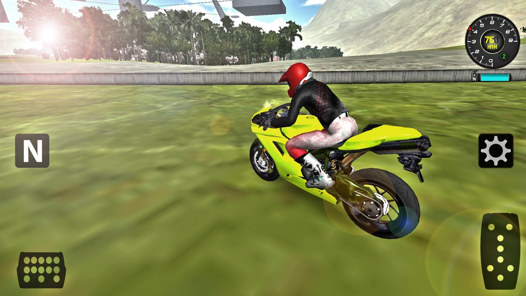 Motorbike Damage Racing Screenshot1