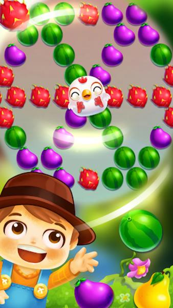 Farm Bubble Shooter Story - Fruits mania Screenshot4