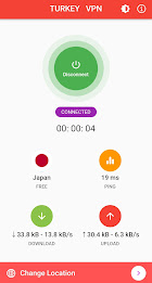 Turkey vpn - Secure proxy Screenshot2