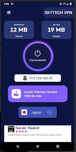 SKYTech VPN Screenshot1