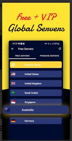 XCorp VPN Screenshot1