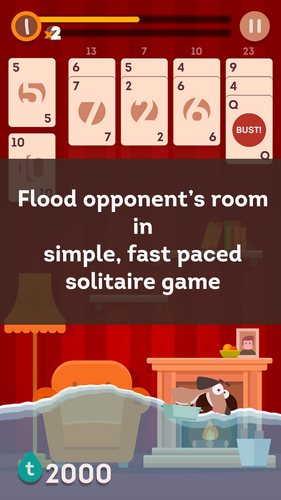 Solitaire Flush & Clash Screenshot1