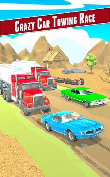 Crazy Car Towing Race 3D Screenshot4