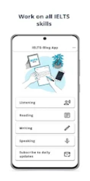 IELTS-Blog App for practice Screenshot1