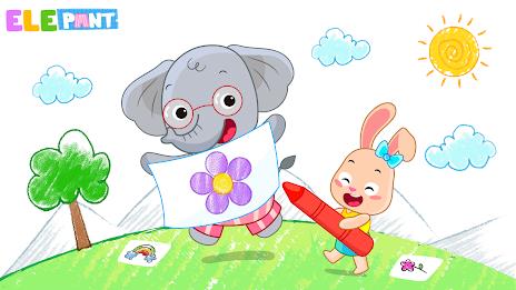 ElePant: Drawing apps for kids Screenshot1