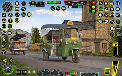 Rickshaw Game Rickshaw Driving Screenshot2