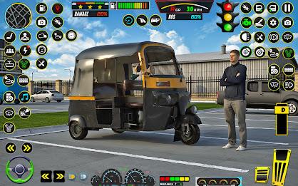 Rickshaw Game Rickshaw Driving Screenshot8