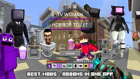 Horror Toilet Mods Minecraft Screenshot6