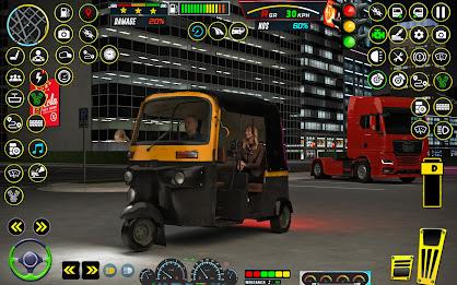 Rickshaw Game Rickshaw Driving Screenshot5