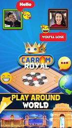 Carrom Royal : Disc Pool Game Screenshot1