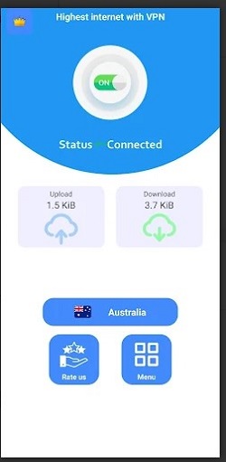 Highest internet with VPN Screenshot3