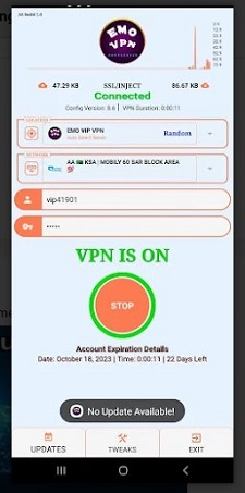 EMO VIP VPN Screenshot3