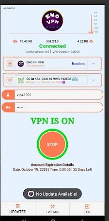 EMO VIP VPN Screenshot2