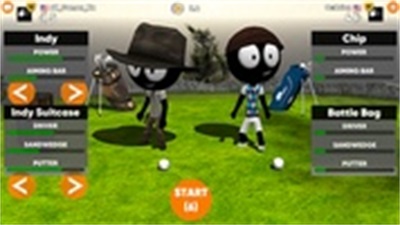 Stickman Cross Golf Battle Screenshot3