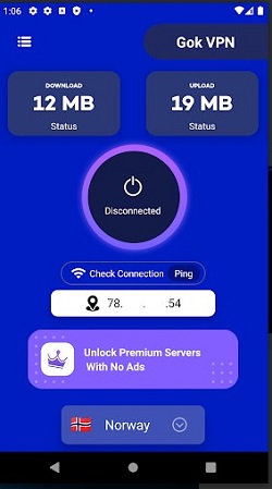 Gok VPN Free Fast & Secure Screenshot3