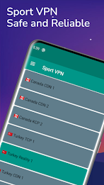 Sport VPN Screenshot1