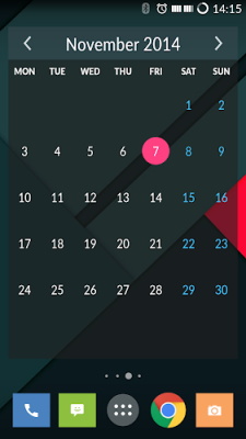 Month Calendar Widget by BiHSnow Screenshot2