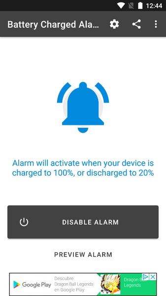 Battery Charged Alarm Screenshot6