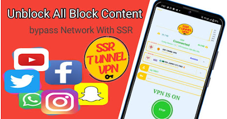 SSR Tunnel vpn - Fast & Secure Screenshot1